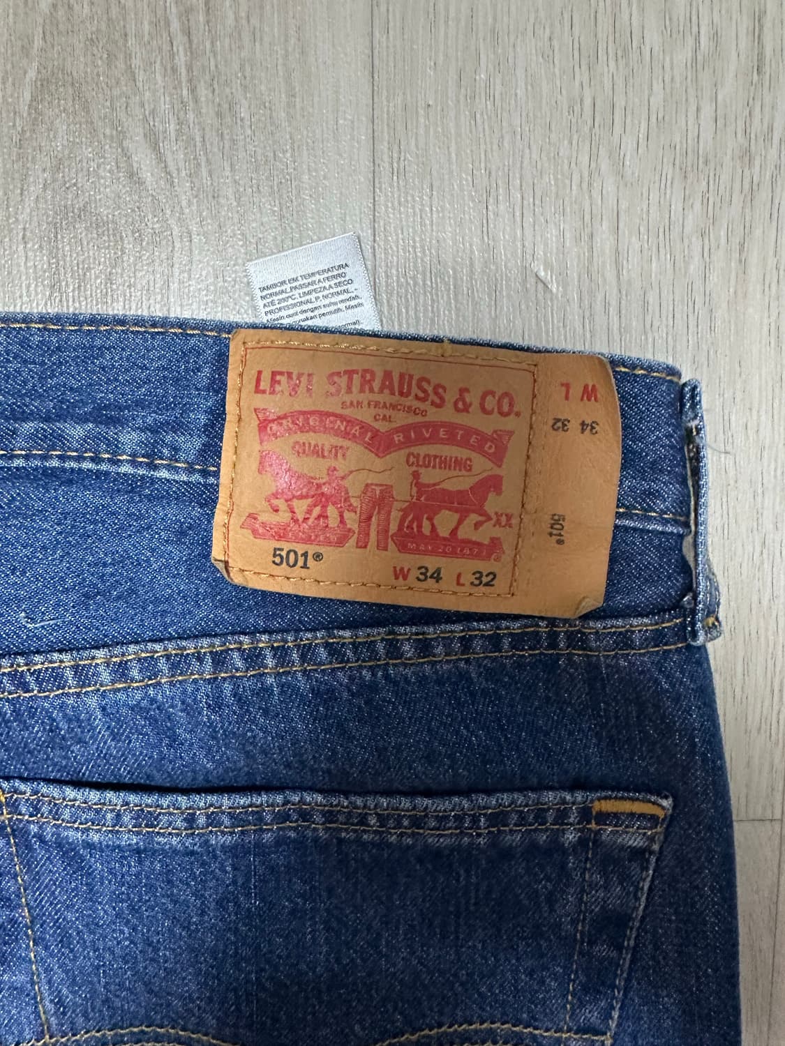 리바이스 501 34x32 상품이미지3