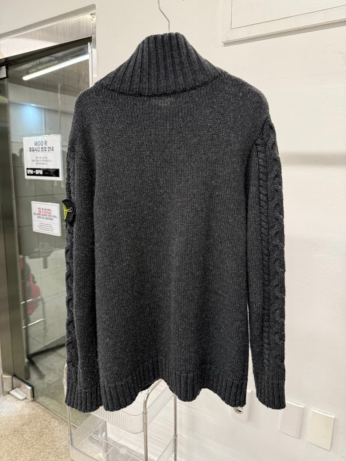 Stone Island‘s knit zip-up cardigan 상품이미지4