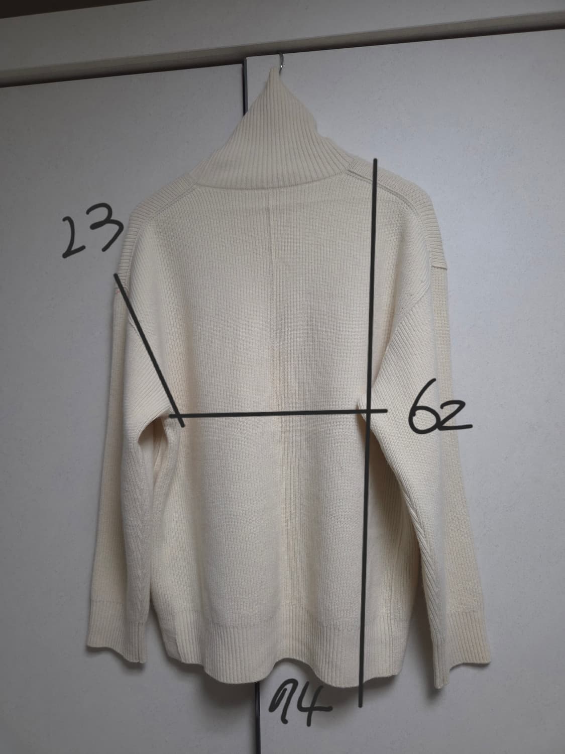 한섬 타임 TIME 옴므 목폴라 니트 상품이미지3