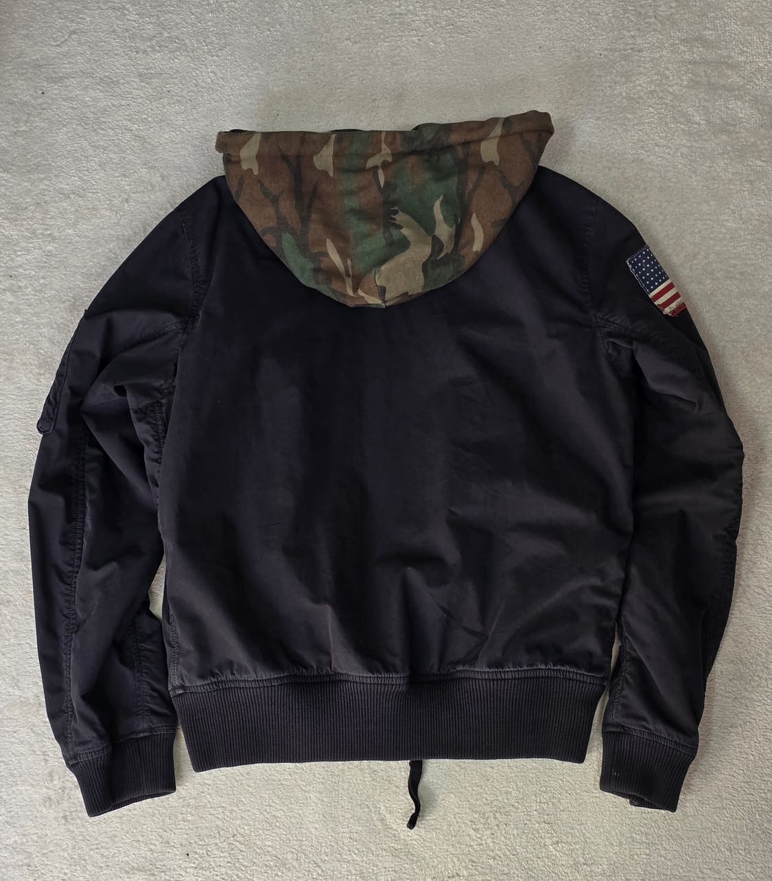 폴로랄프로렌 데님 앤 서플라이 카모 성조기 도킹 자켓 상품이미지7