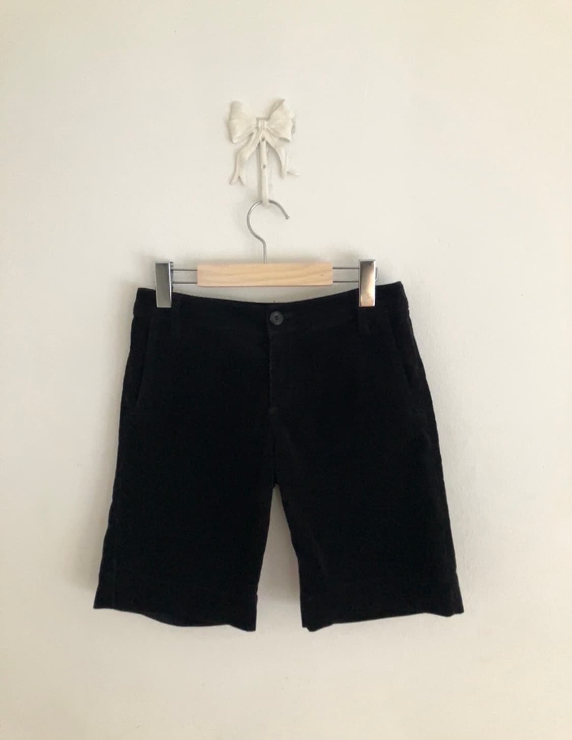 코듀로이 블랙 팬츠 상품이미지1