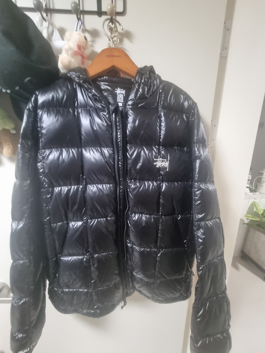 스투시 미드웨이트 후드 패딩 L 팝니다 상품이미지5