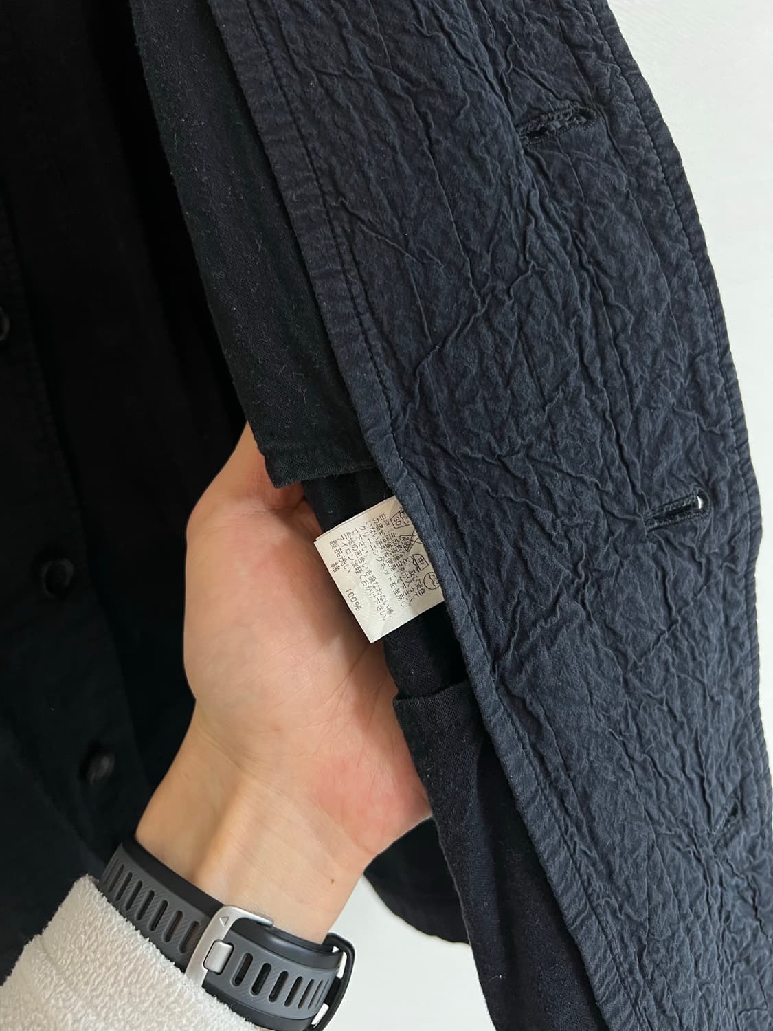 이세이미야케 04ss 리버시블 쭈글이 자켓 os 아카이브 상품이미지5