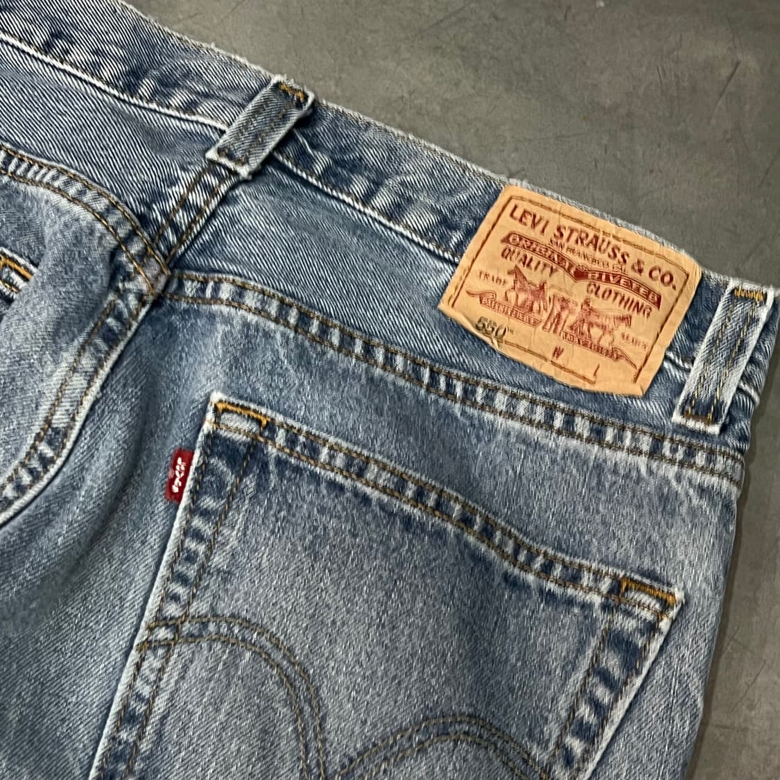  리바이스 550 데님팬츠 y15469 상품이미지6