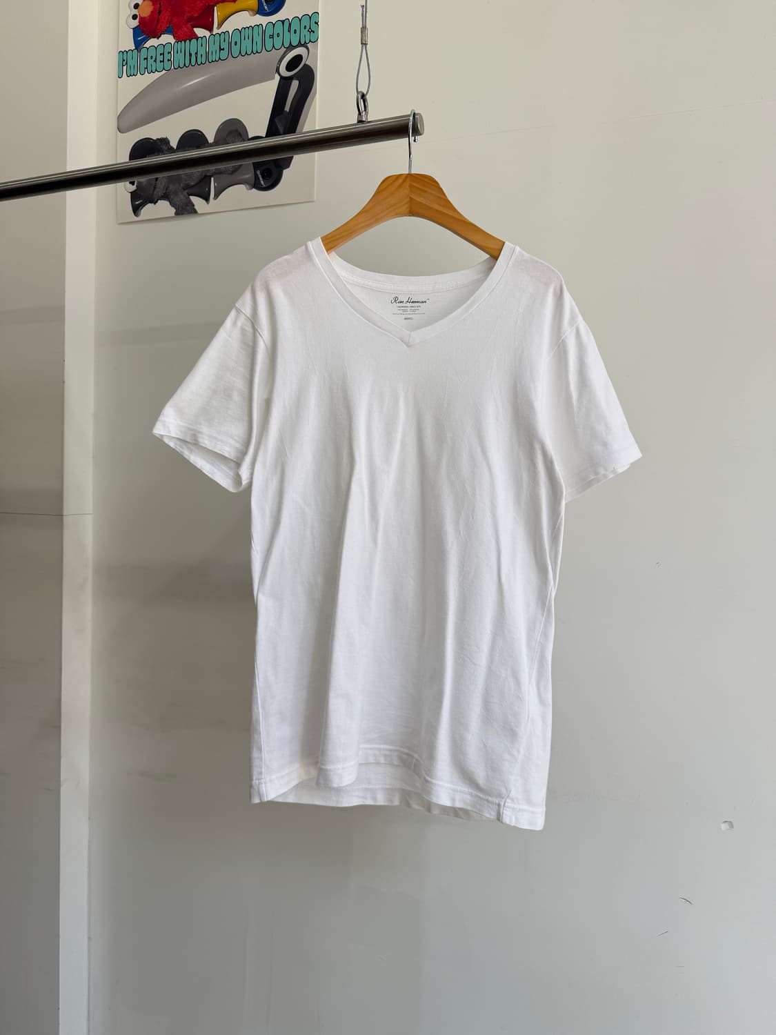 RON HERMAN (Made in Japan) 브이넥 반팔티  상품이미지1