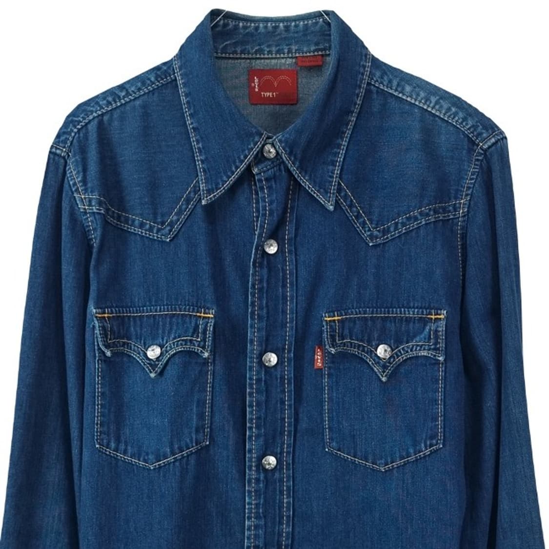 [리바이스] 타입원 웨스턴 데님 셔츠 M18571 상품이미지4