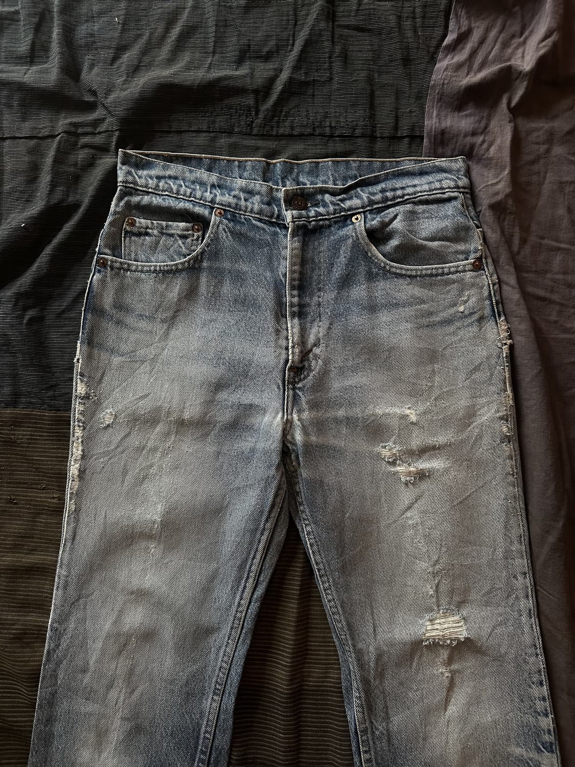 80s USA Levis 517 Boots Cut Denim Pants 상품이미지2