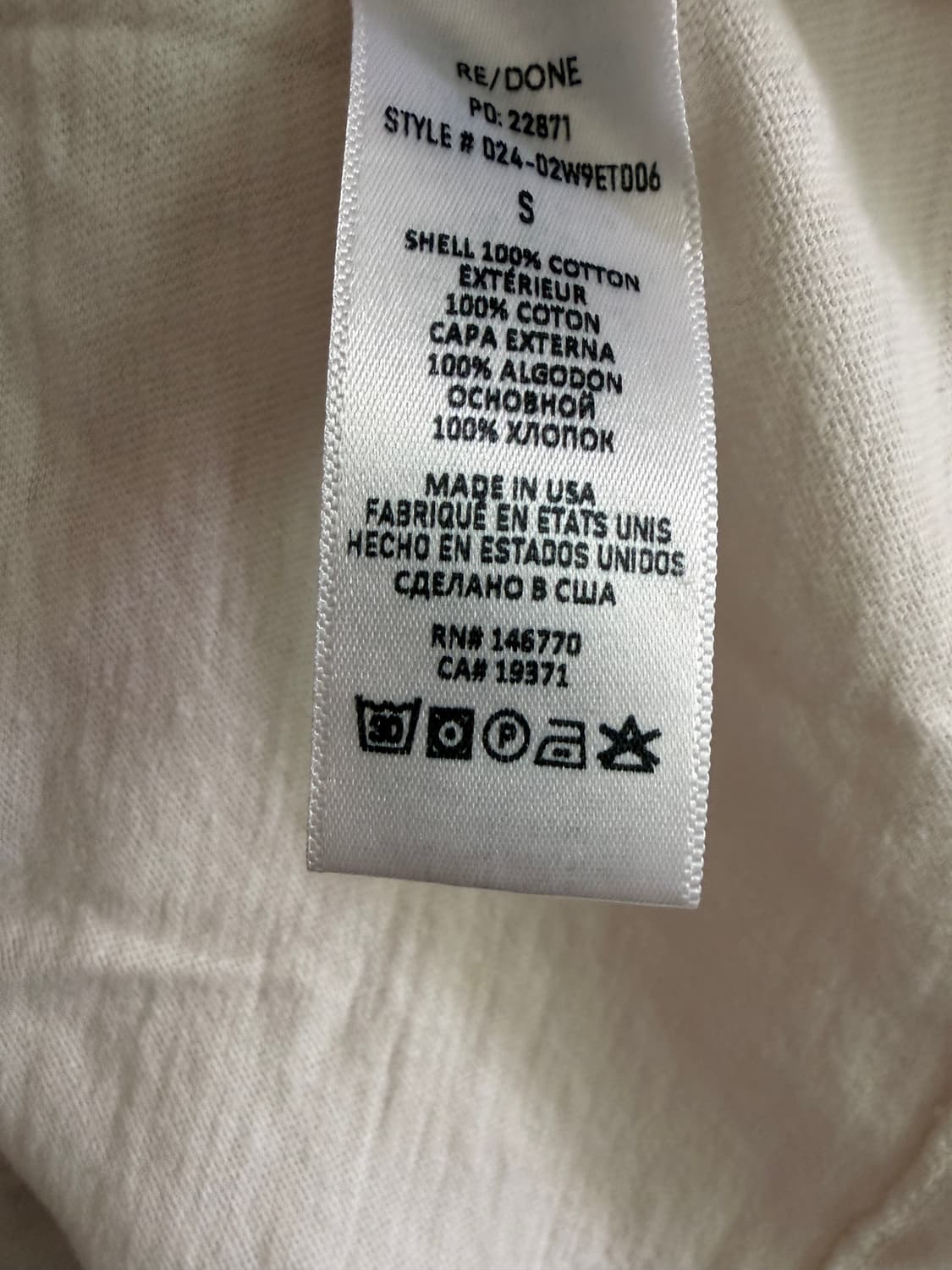 리던 반팔티 s 상품이미지4