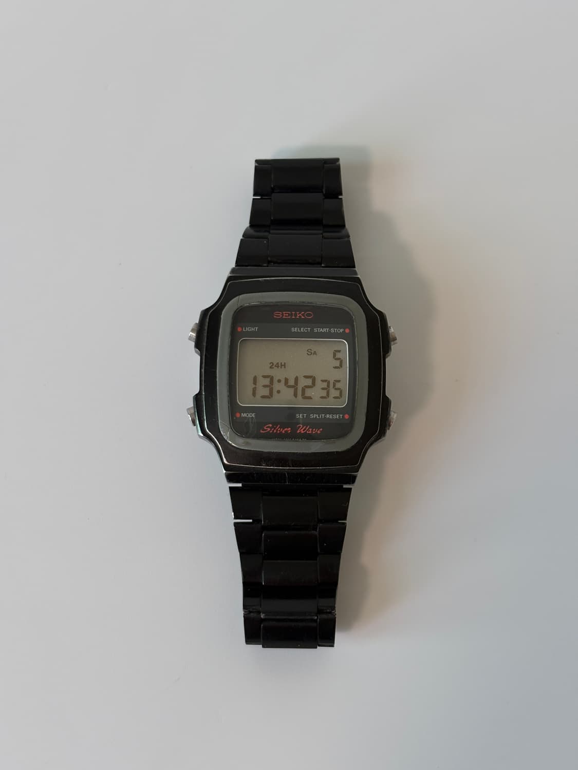 1980s Silverwave Black Square Digital 상품이미지2