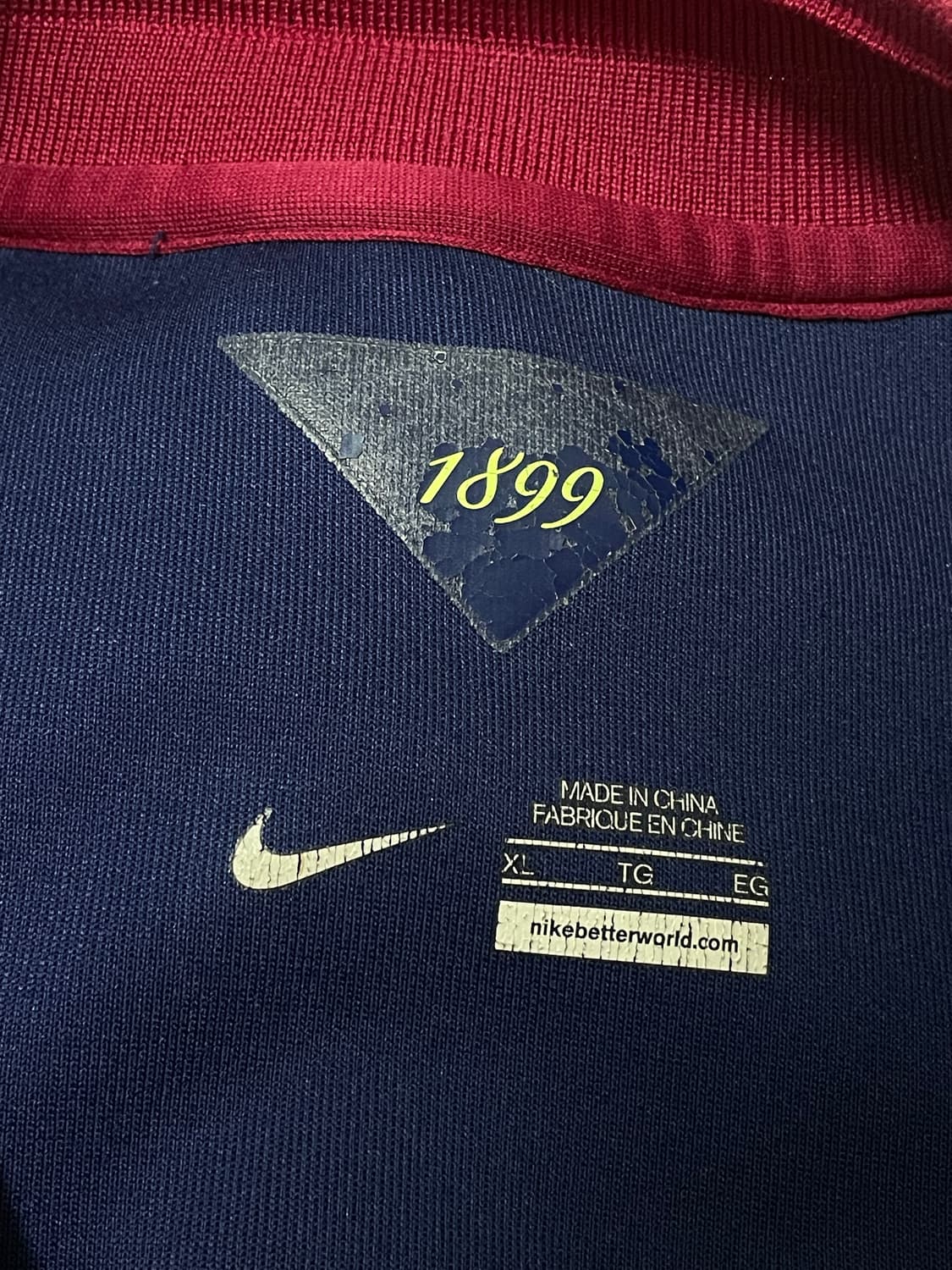 FC바르셀로나 14-15 트랙탑 집업(XL) 상품이미지5