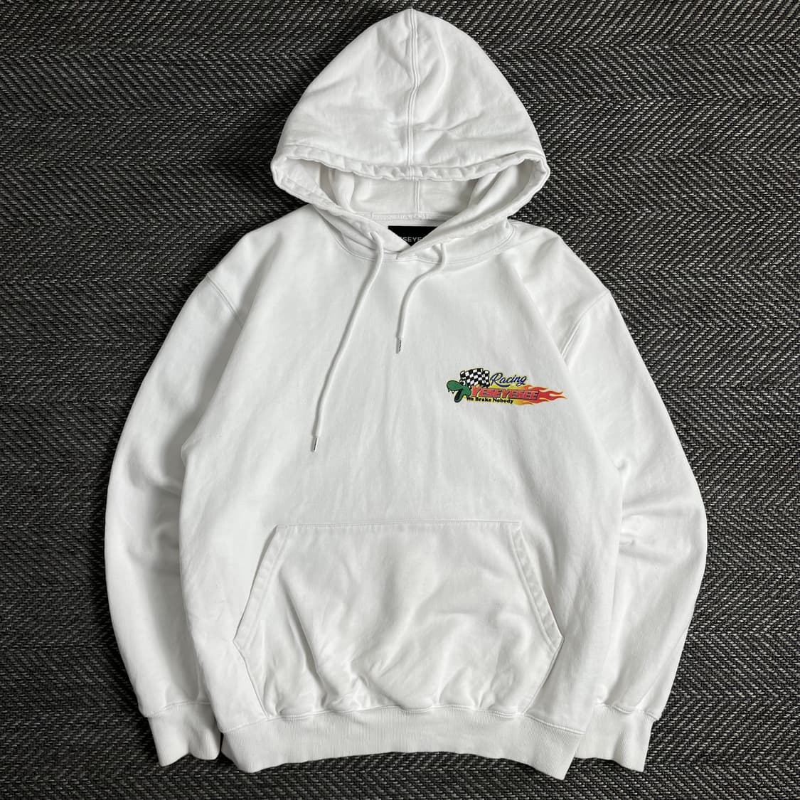 예스아이씨 레이싱 빅로고 그래픽 후드 티셔츠 o 2959 상품이미지3