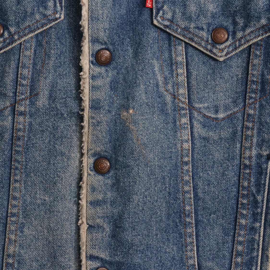 90's USA 리바이스 양털 데님자켓 A1483 상품이미지6