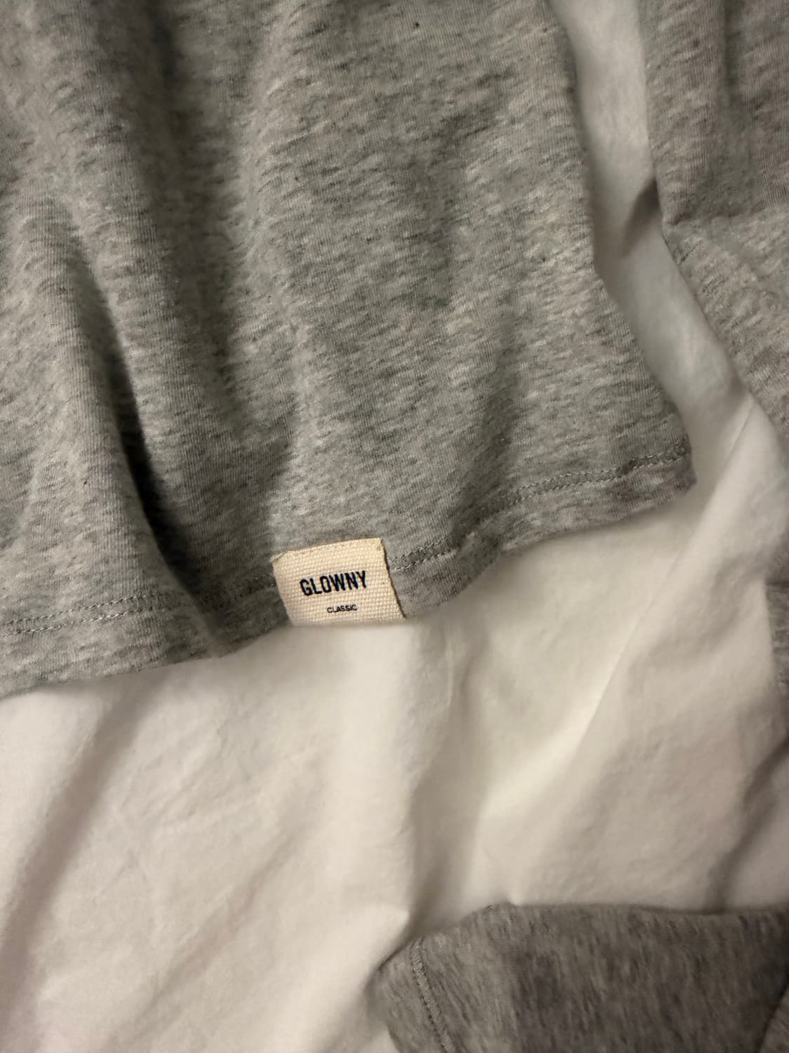 GLOWNY 글로니 클래식 롱슬리브 그레이 상품이미지2