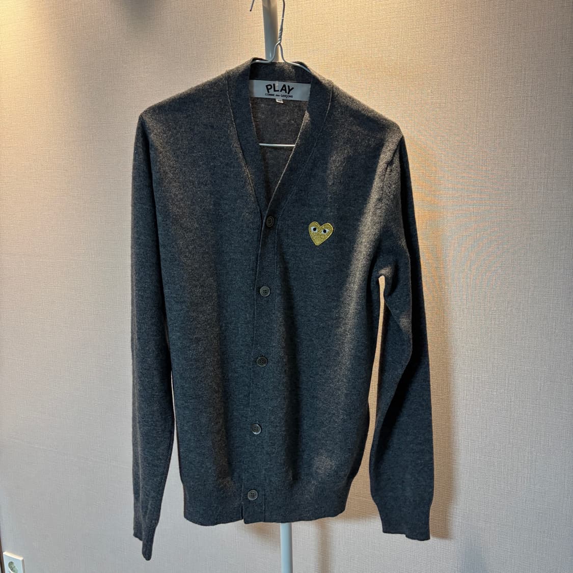 [실착 두번] 꼼데가르송 가디건 M 100 상품이미지1