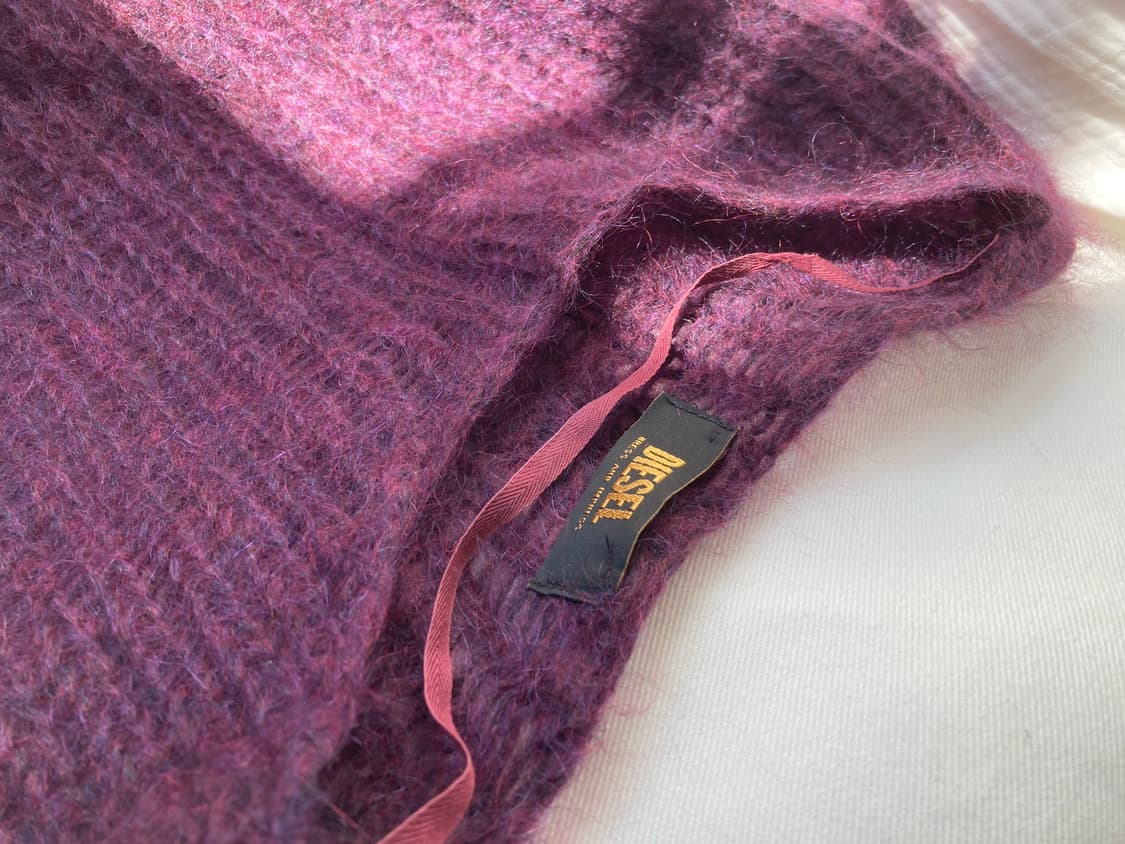 diesel mohair see through knit 상품이미지2