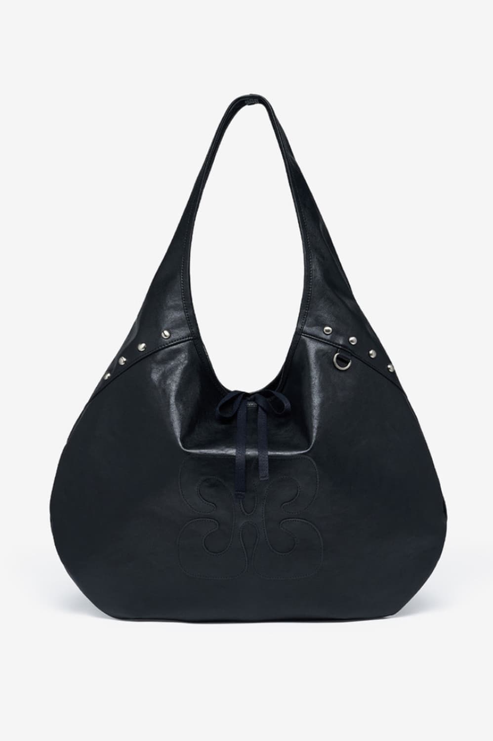 Brighten 브라이튼 커피백 레더 블랙 상품이미지1