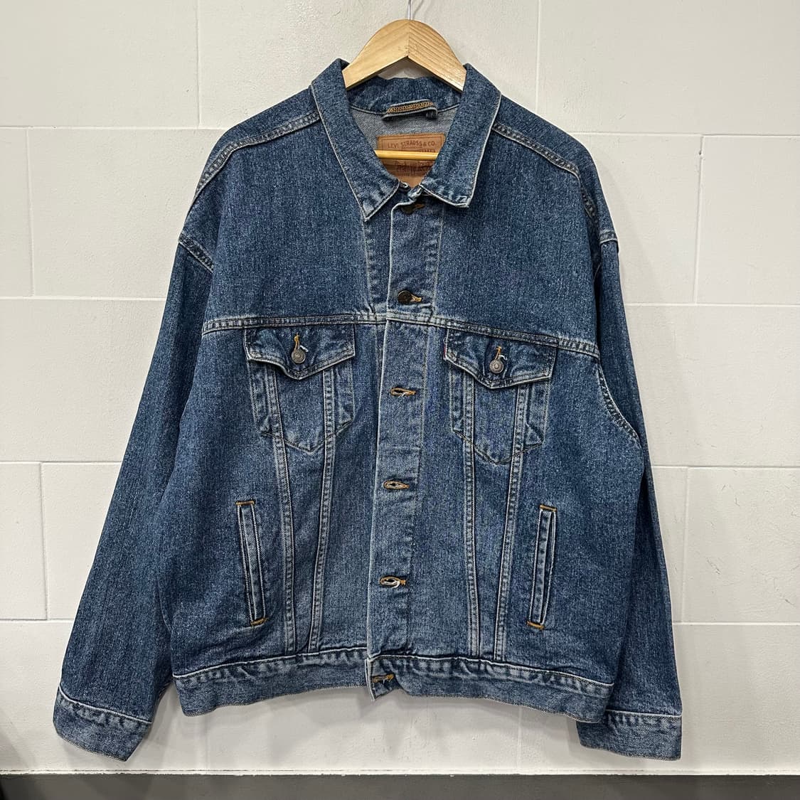 90‘s 리바이스 데님 트러커 자켓 상품이미지1