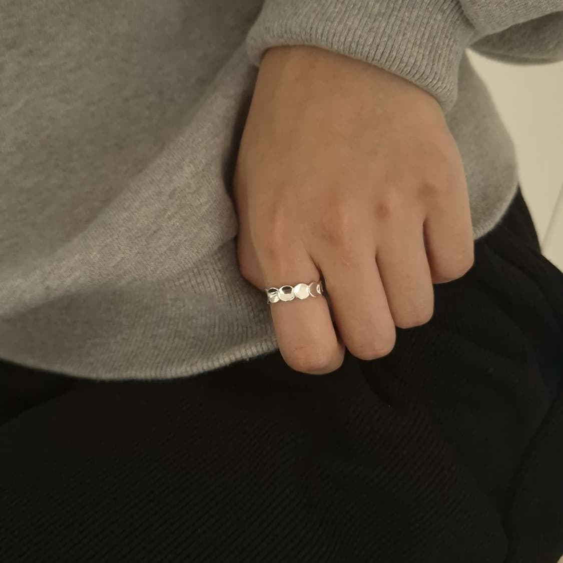 SEGMENT RING (925 silver) 상품이미지5