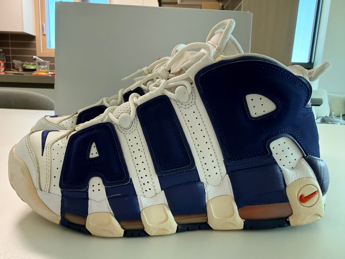 나이키 업템포 뉴욕닉스 265 상품이미지4