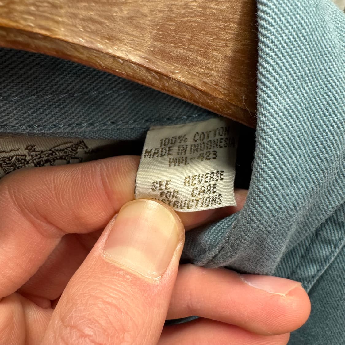 90s 리바이스 레드탭 워크 셔츠 전면 투포켓 포인트 청록 상품이미지7