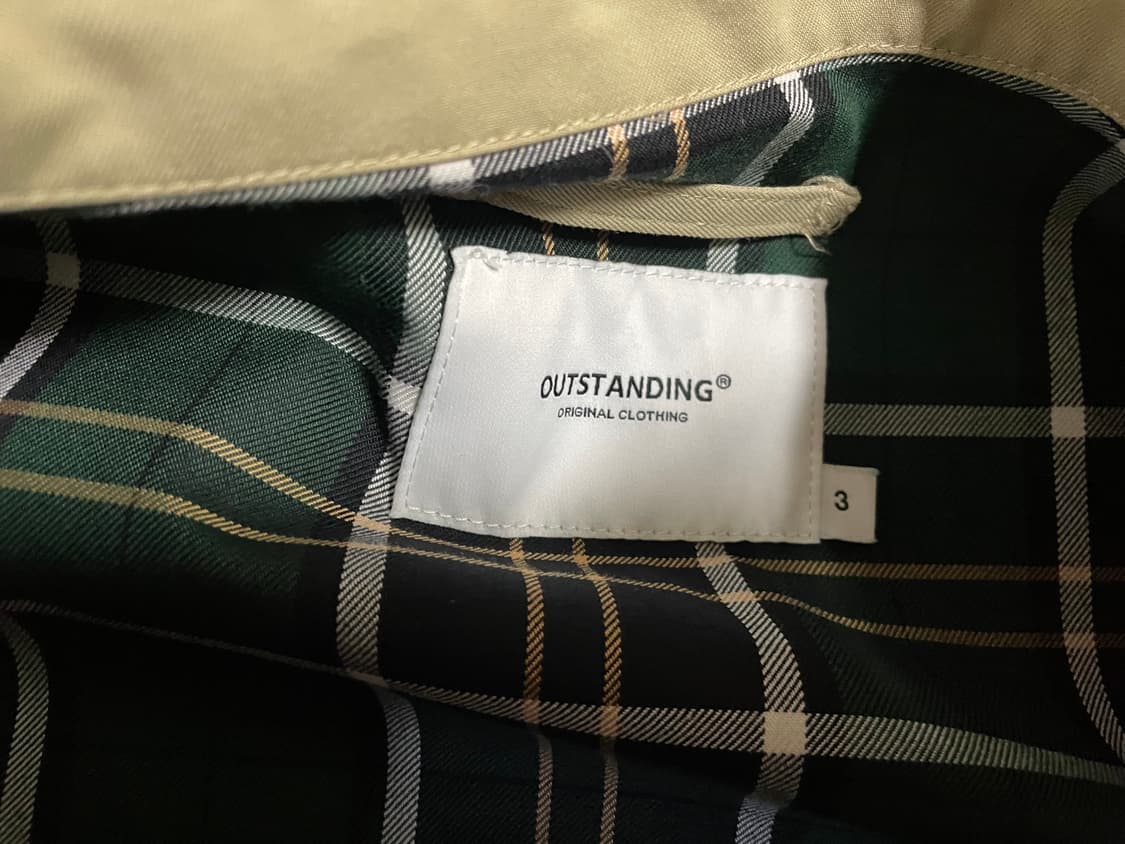 아웃스탠딩 드리즐러 자켓 카키 L 상품이미지5