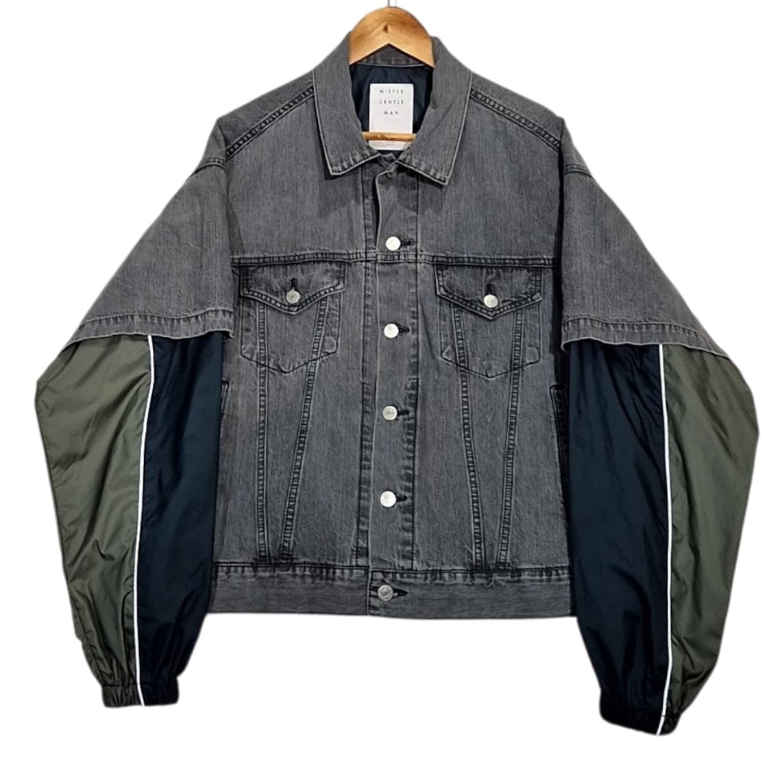 Mr.Gentleman 레이어드 자켓 상품이미지1