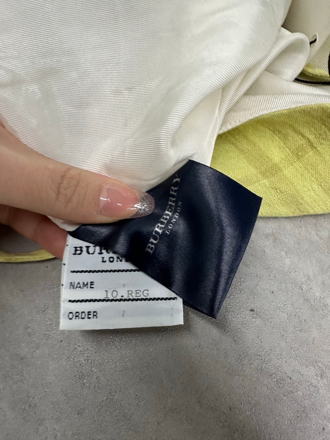 버버리 린넨 체크 원피스 상품이미지8