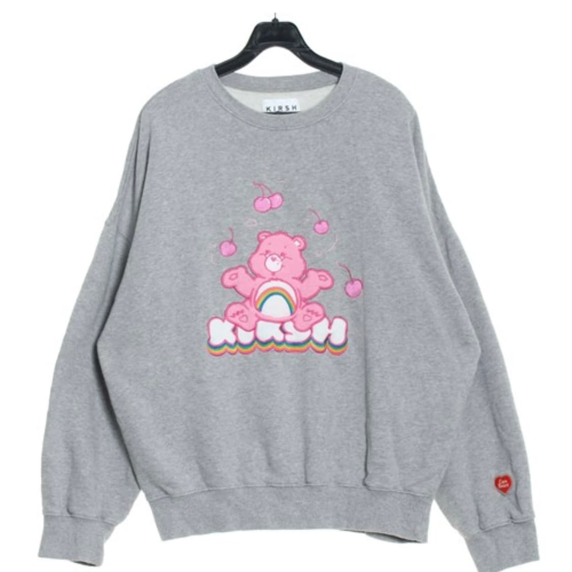 키르시 케어베어 맨투맨 그레이 상품이미지1