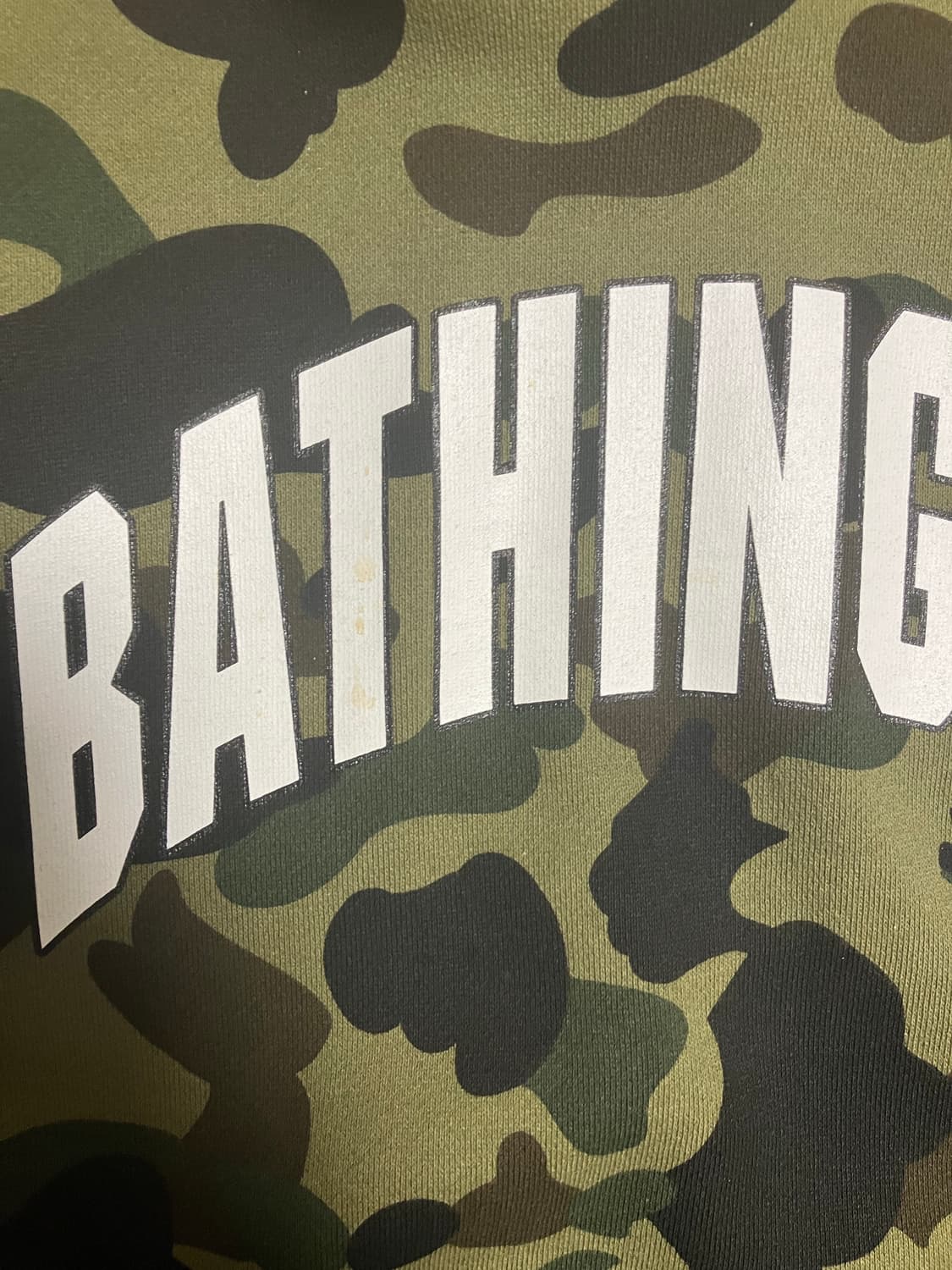 베이프 카모 후드  상품이미지4