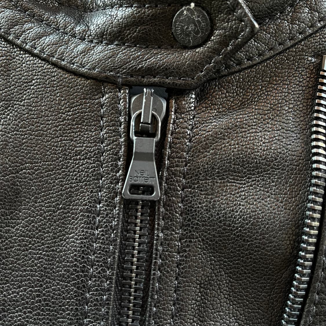 [XXS] 닐바렛 램레더 바이커 자켓 상품이미지4