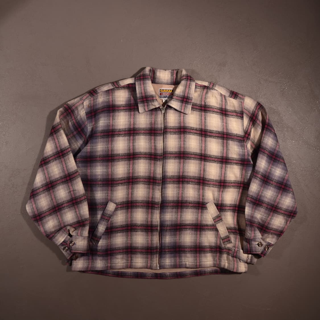 플란넬 체크 트러커 자켓 상품이미지1