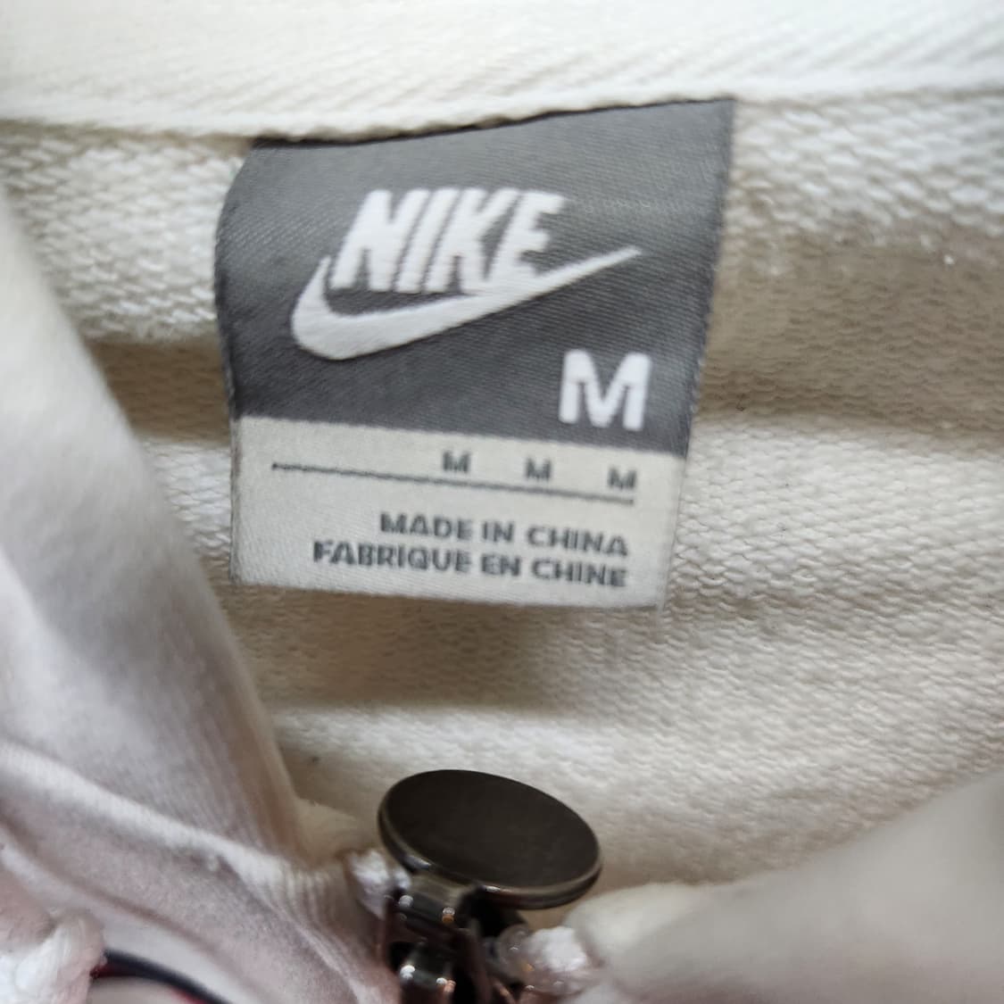 올드스쿨 나이키 배색 로고 후드집업 M(M) 상품이미지5