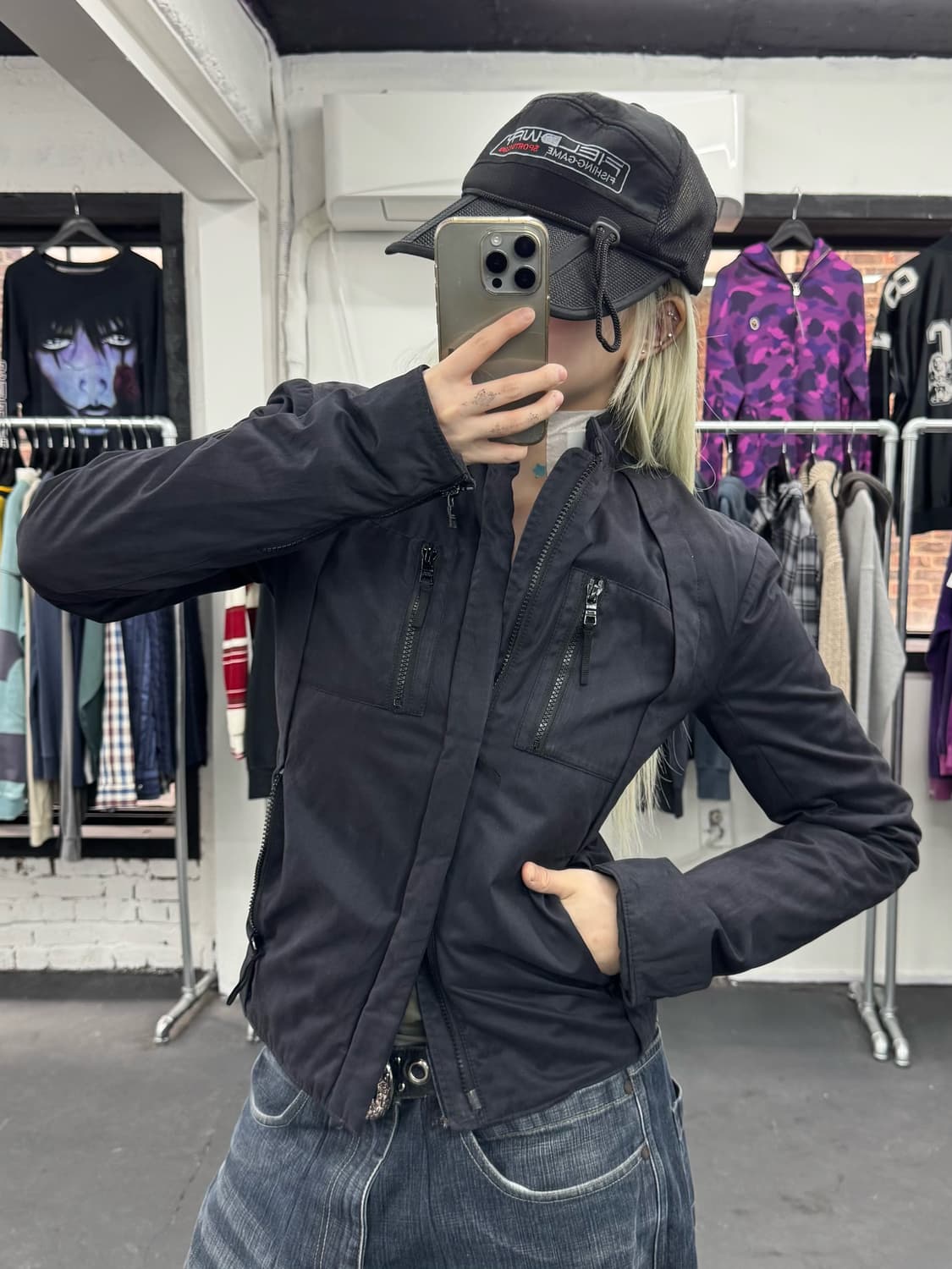 아르마니 익스체인지 사이드패치 코튼자켓 상품이미지3