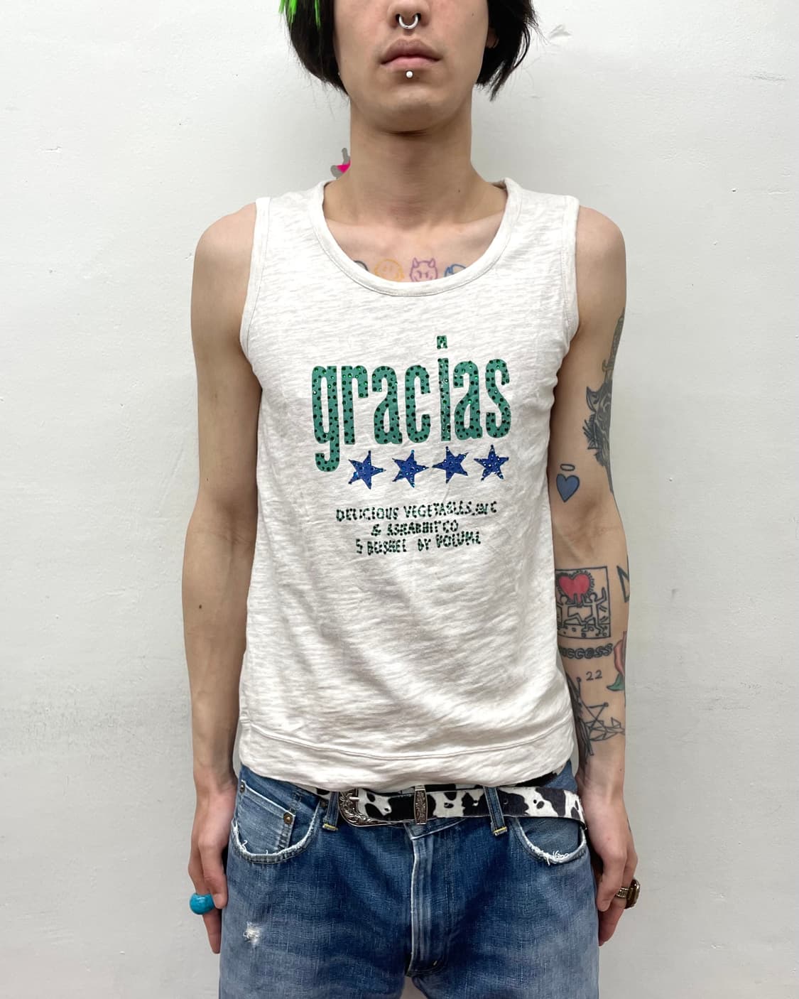 gracias star cubic sleeveless 상품이미지1