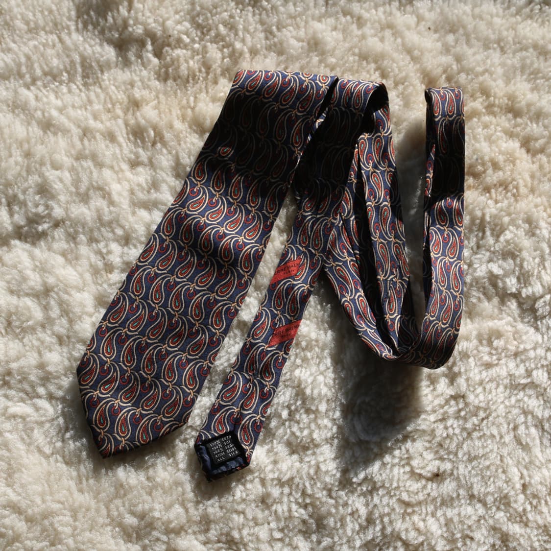 PIERRE BALMAIN 실크 패턴 넥타이 상품이미지1