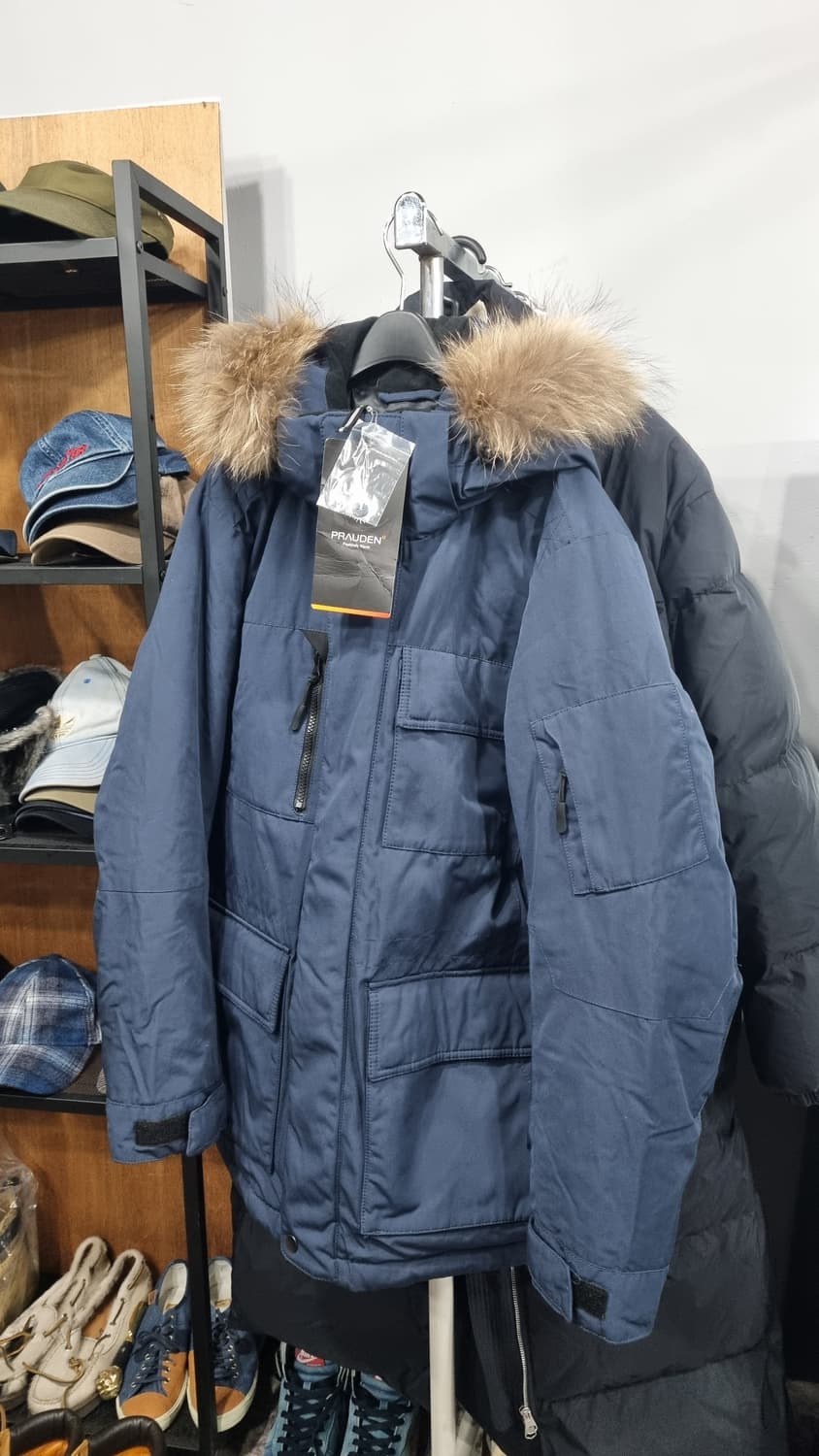 스파오(SPAO) 택달린 새제품 덕다운 라쿤 겨울점퍼 100~105 새거 상품이미지1