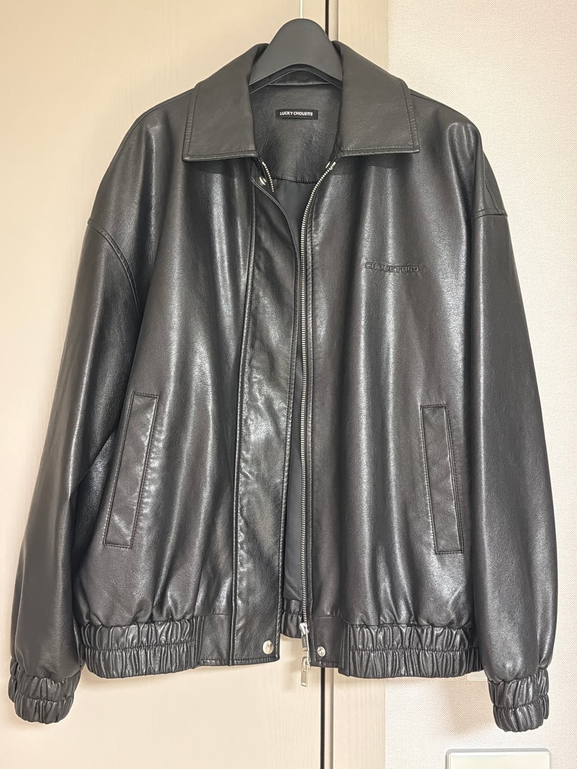 럭키슈에뜨 가죽자켓 상품이미지1