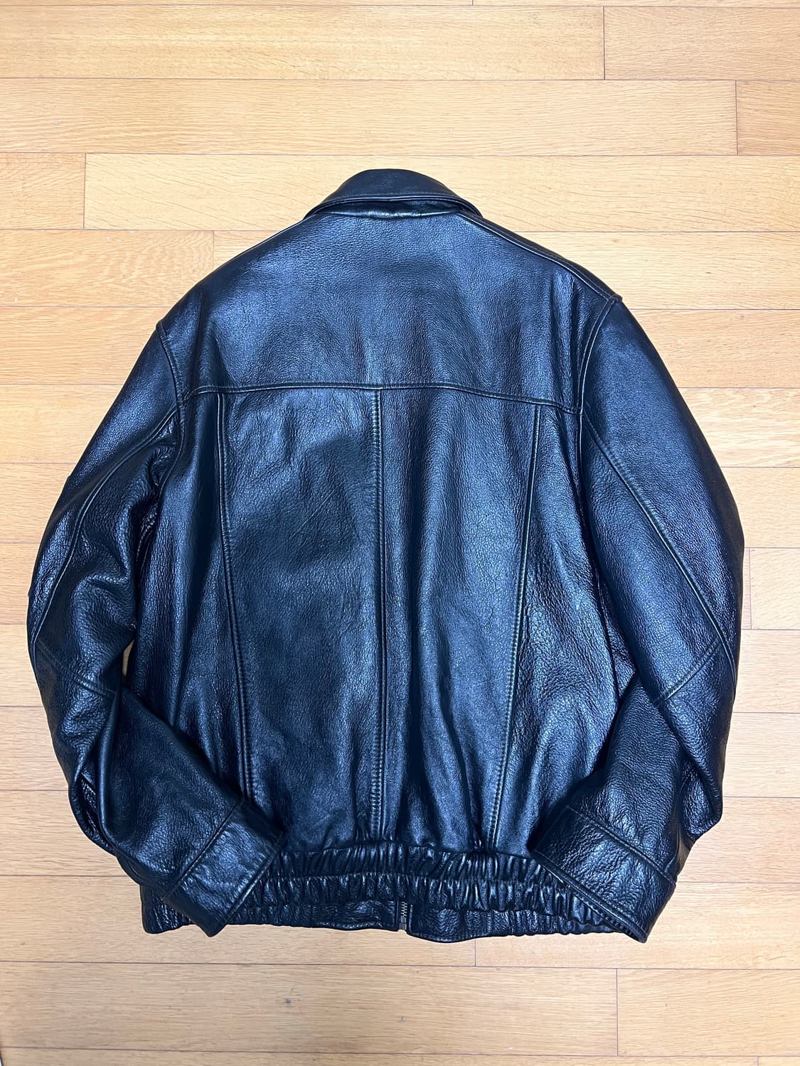 Columbia leather bomber jacket 상품이미지2