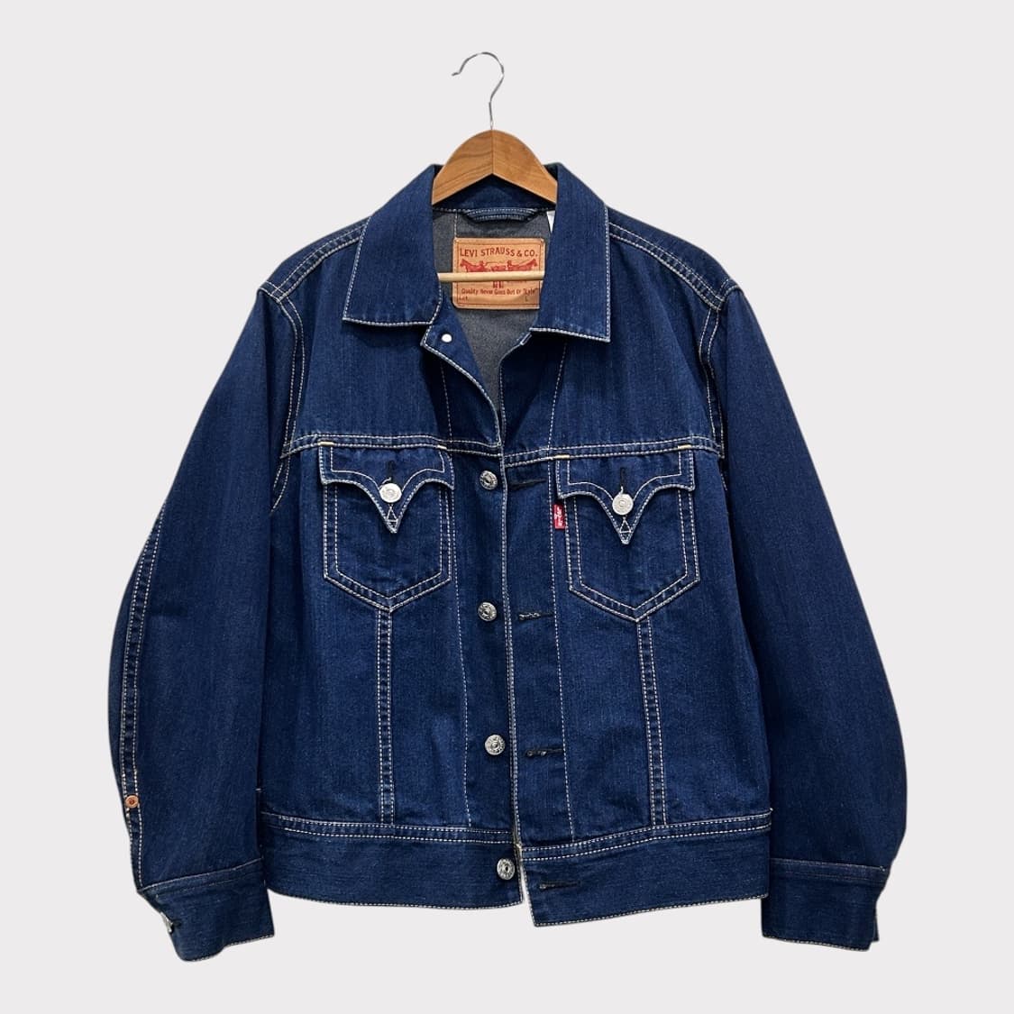 리바이스 아이코닉 타입원 데님 트러커 자켓 L 상품이미지1