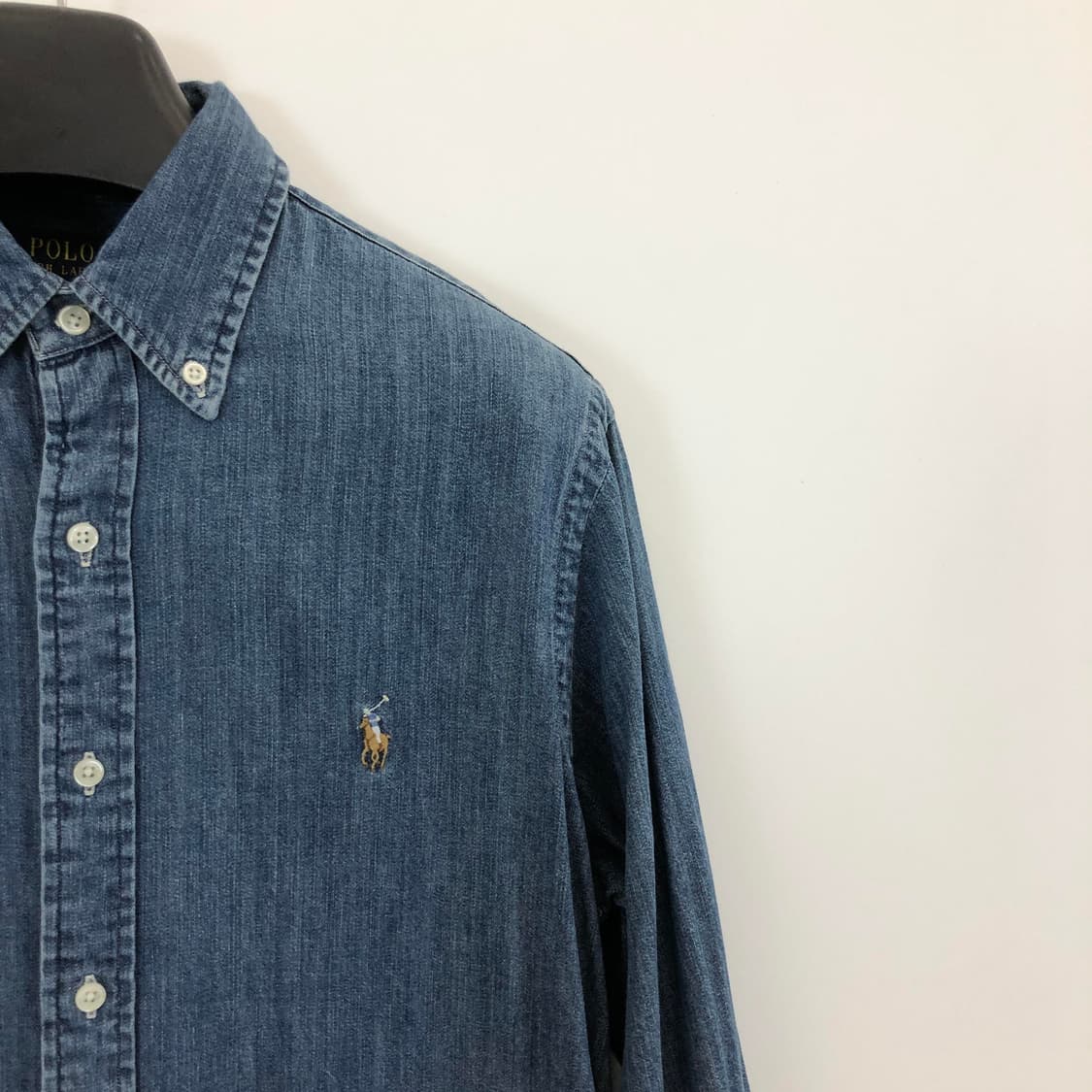 폴로 랄프로렌 [QR백화점판] 클래식핏 샴브레이셔츠 M 상품이미지2