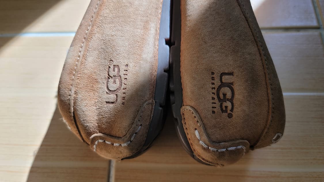 정품 어그 UGG Ansley(앤슬리) 모카슈즈 | 카멜 7(245) 상품이미지8
