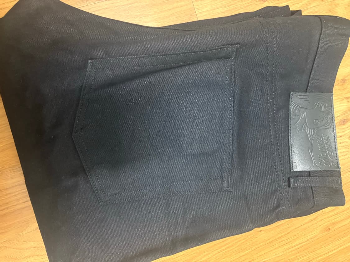 Naked & Famous 스트롱가이 블랙셀비지데님 상품이미지3