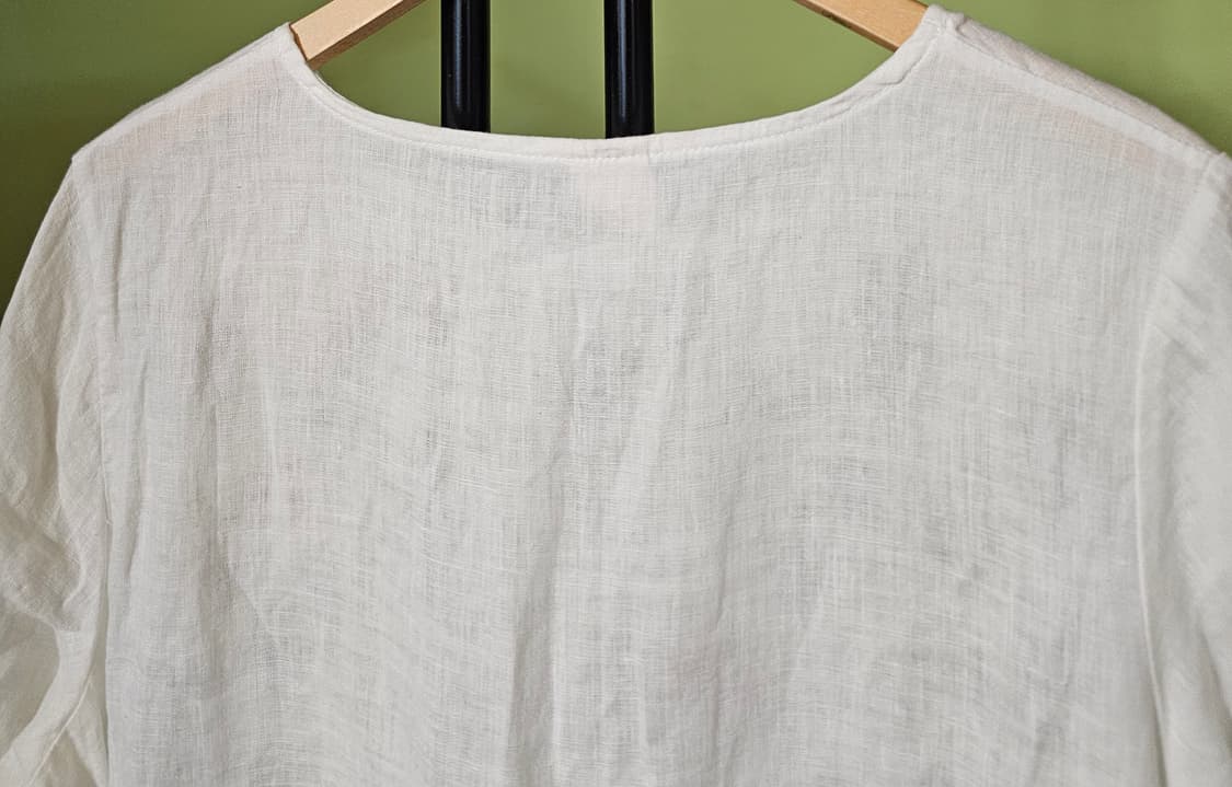 린넨 자수 블라우스 상품이미지4