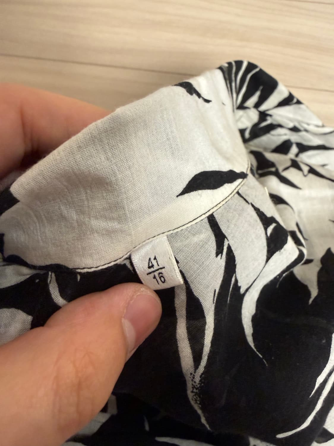 생로랑 15ss 하와이안 반팔셔츠 41사이즈 상품이미지3