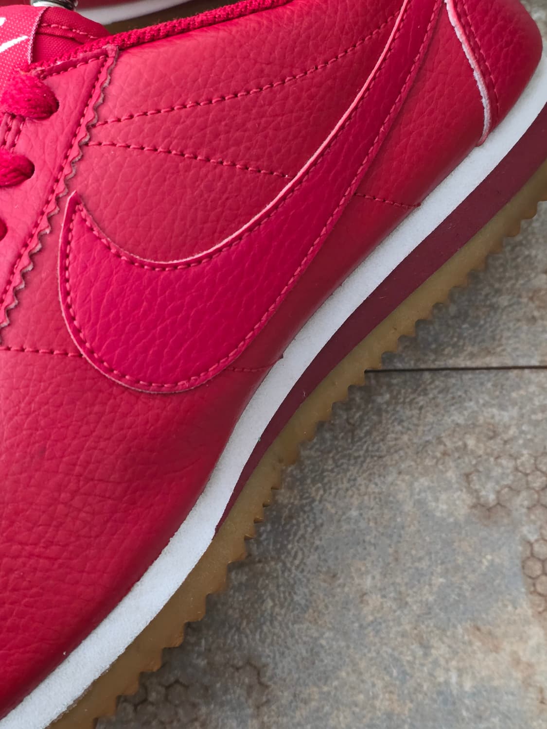 (225)나이키 코르테즈 레더 레드 상품이미지6