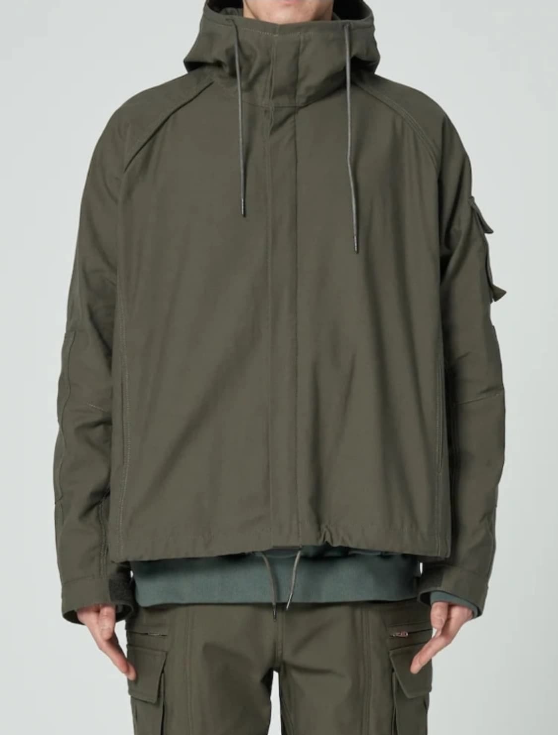 준지 89만 카키 후드 마원 점퍼 상품이미지8