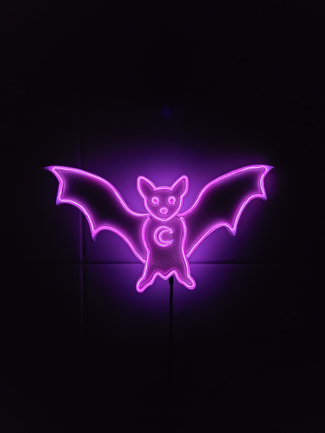 네온사인 박쥐 배트 할로윈 led 램프 무드등 조명 상품이미지2