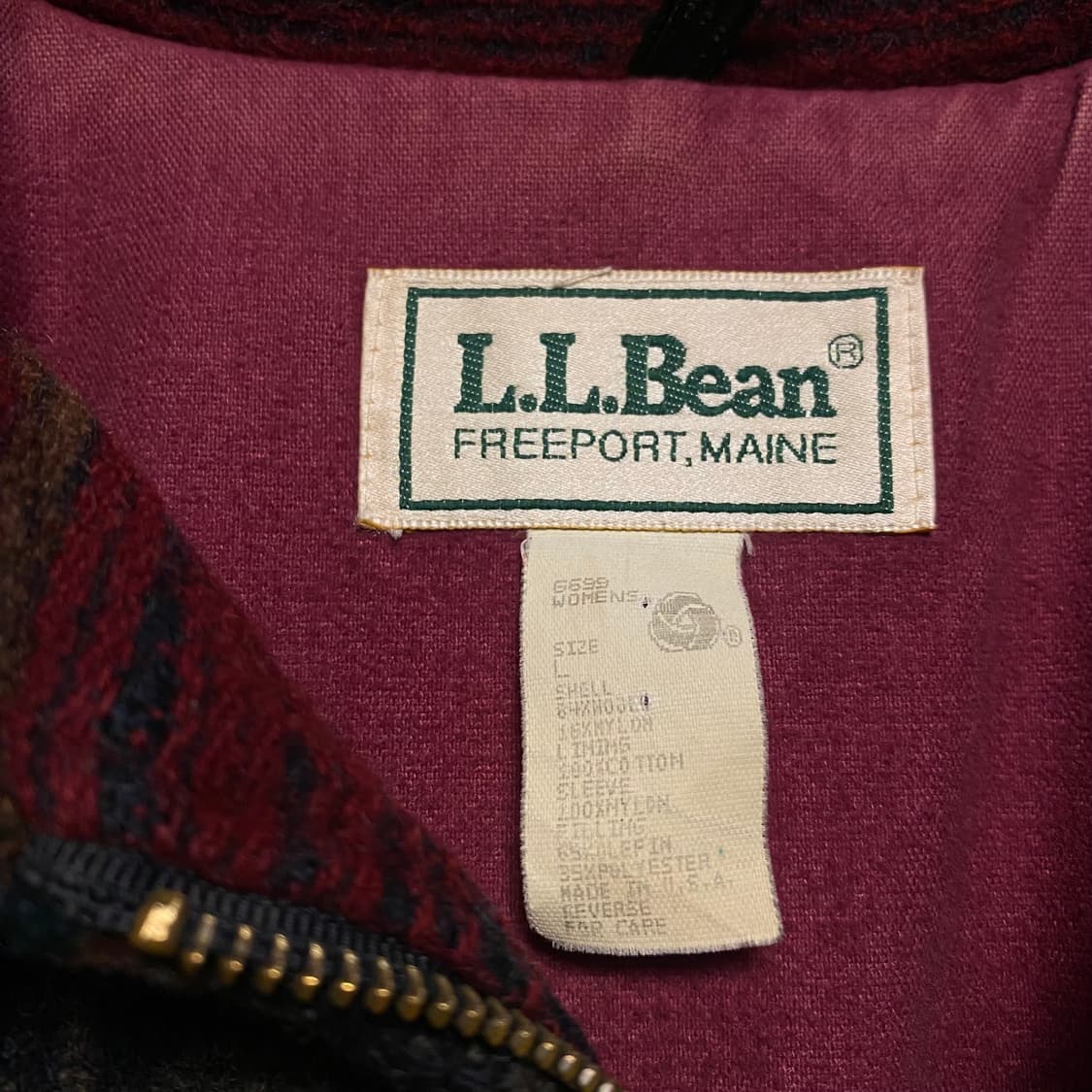🌊LLBean Aztec wool blanket coat 상품이미지10