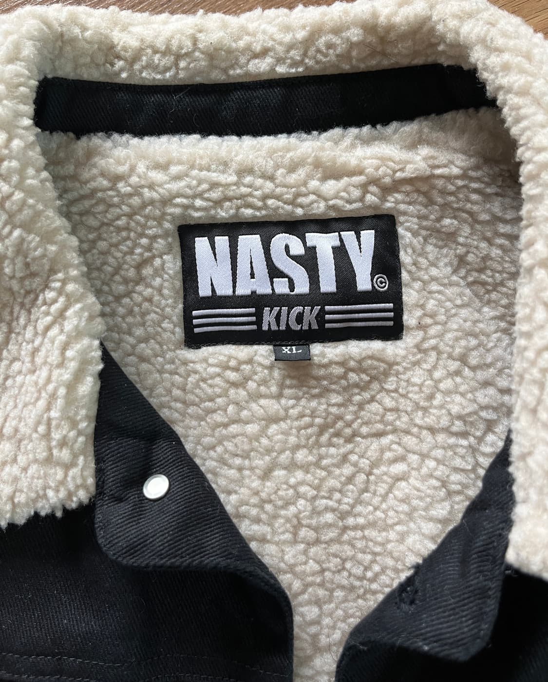 네스티킥 양털 데님 자켓 상품이미지3