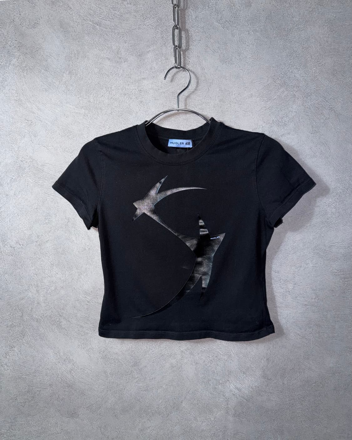 Mugler × H&M Star Graphic T-Shirt 상품이미지1
